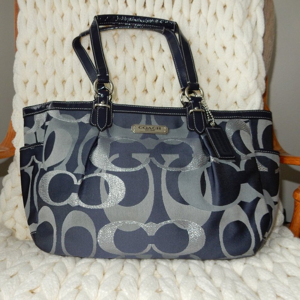 Coach optic tote